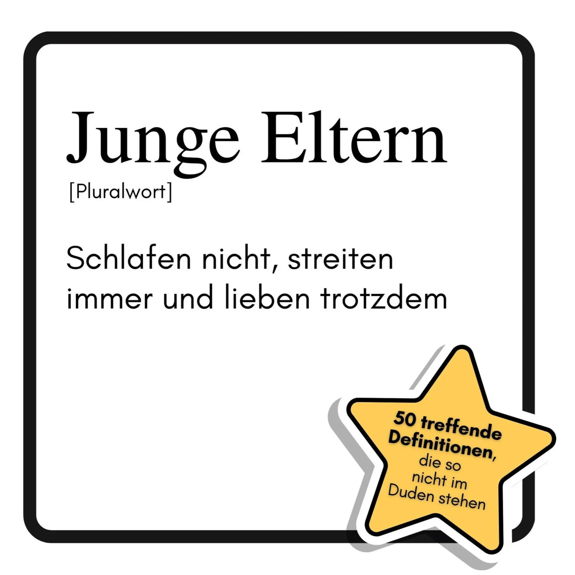 Cover: 9783695301805 | Junge Eltern | Schlafen nicht, streiten immer und lieben trotzdem