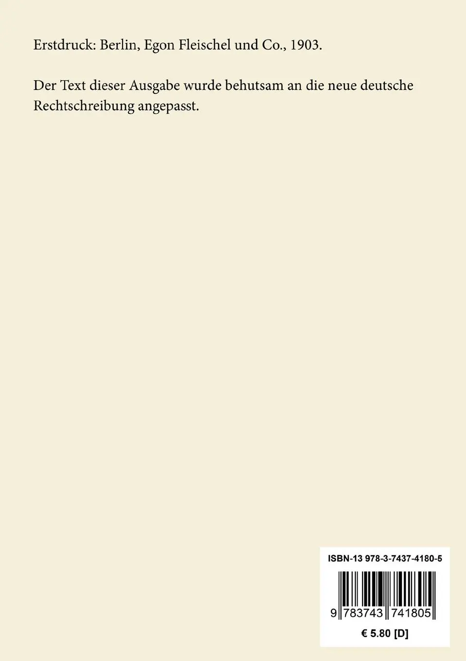 Rückseite: 9783743741805 | Skepsis und Mystik | Versuche im Anschluss an Mauthners Sprachkritik