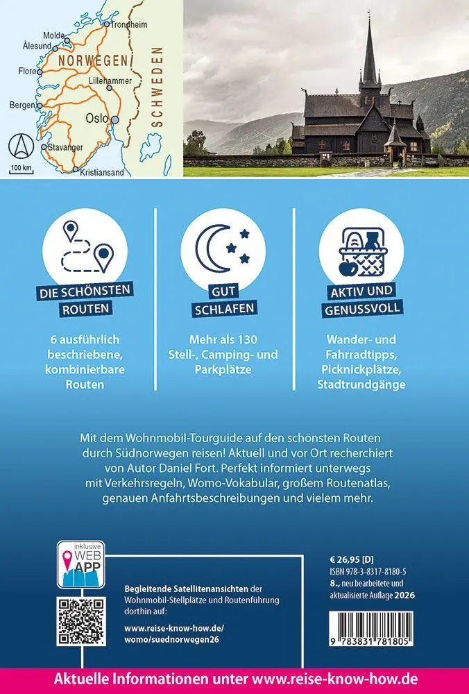 Bild: 9783831781805 | Reise Know-How Wohnmobil-Tourguide Südnorwegen | Daniel Fort | Buch