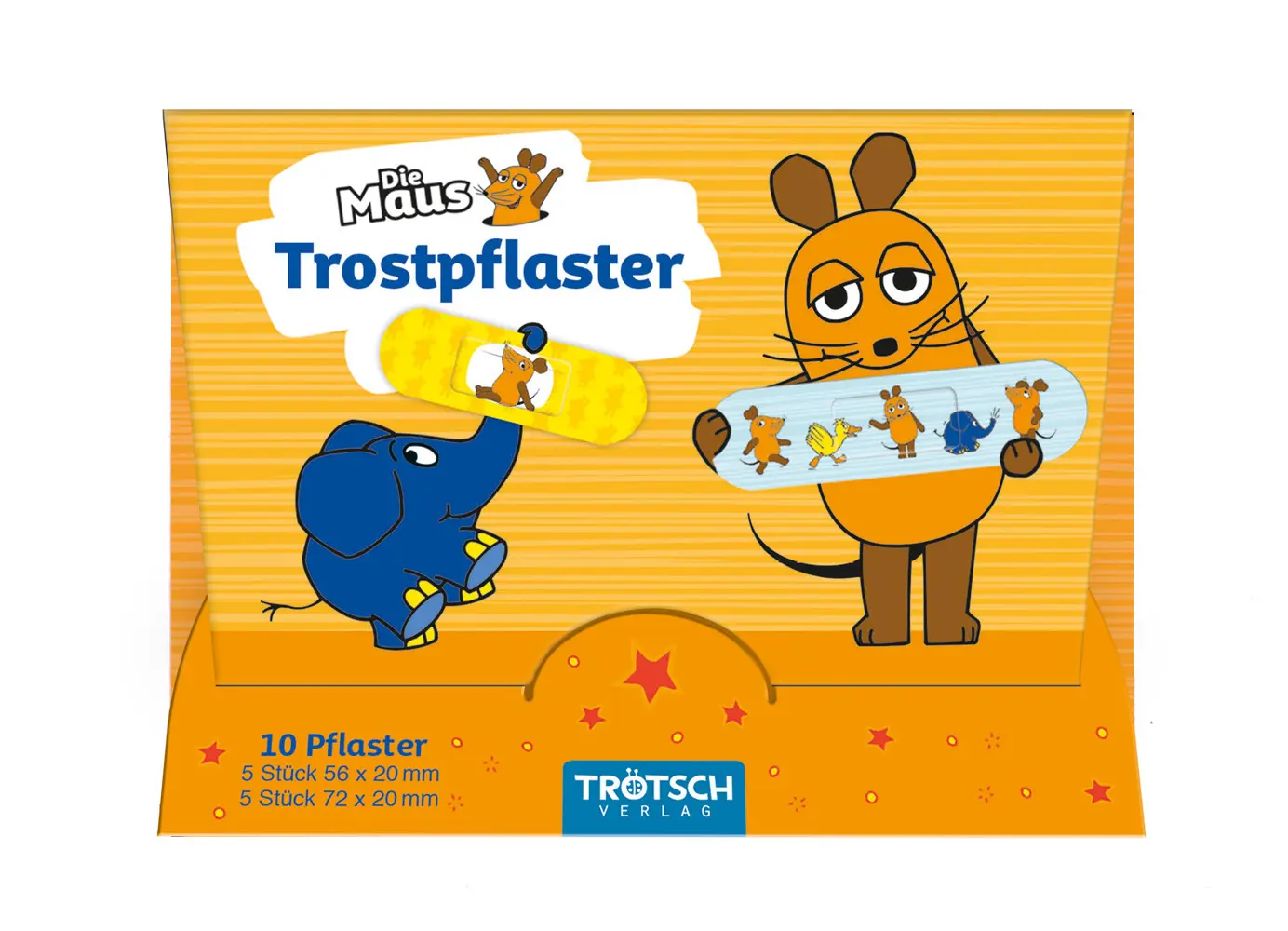 Cover: 4251901501905 | Trötsch Die Maus Pflasterset Trostpflaster | Trötsch Verlag | Deutsch