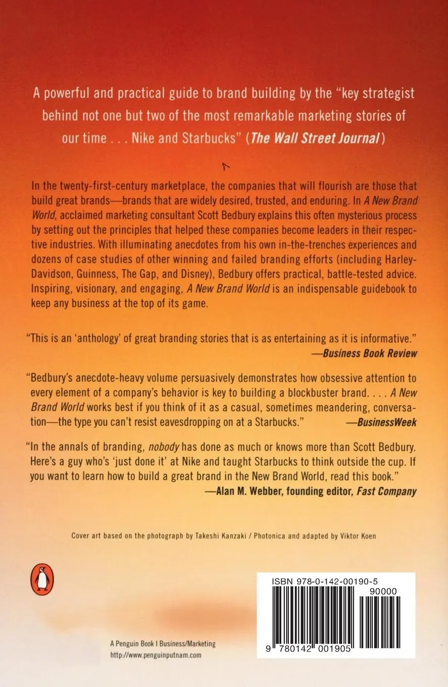 Rückseite: 9780142001905 | A New Brand World | Scott Bedbury (u. a.) | Taschenbuch | Englisch