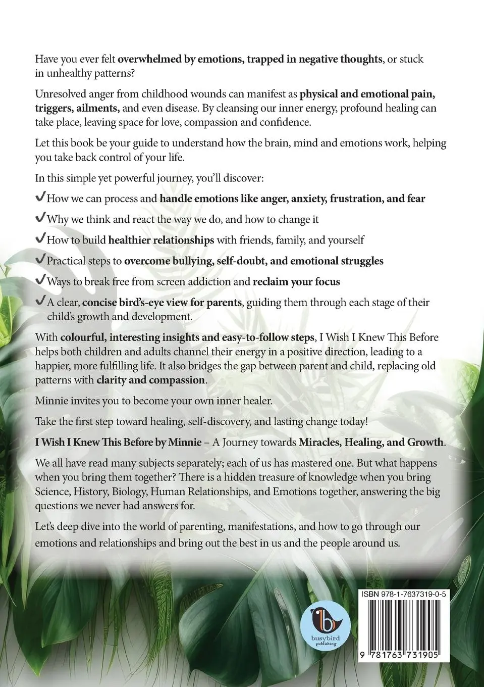 Rückseite: 9781763731905 | I wish I knew this before! | Secrets to make your family a happy one!