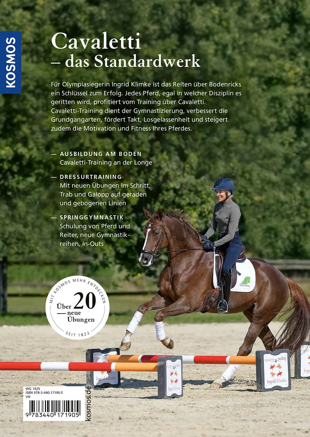 Rückseite: 9783440171905 | Cavaletti | Ingrid Klimke (u. a.) | Buch | 160 S. | Deutsch | 2025
