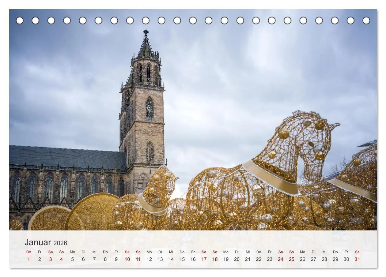 Bild: 9783457311905 | Magdeburg - Elbe, Dom ... und noch viel mehr! (Tischkalender 2026...