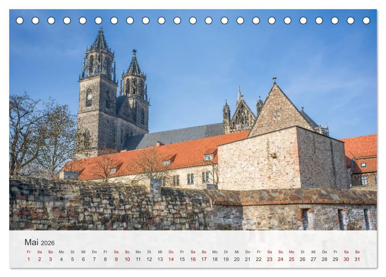 Bild: 9783457311905 | Magdeburg - Elbe, Dom ... und noch viel mehr! (Tischkalender 2026...