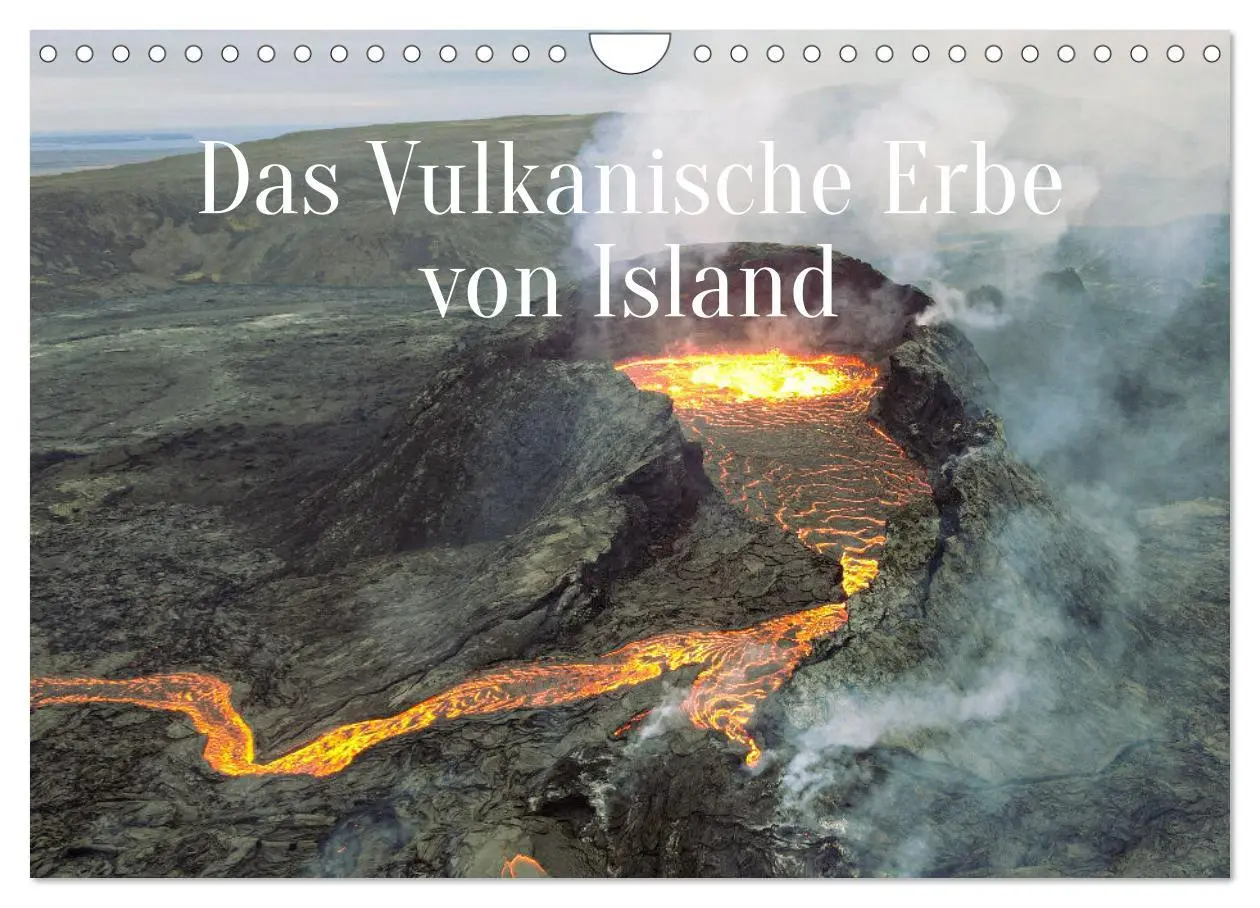 Cover: 9783457621905 | Das Vulkanische Erbe von Island (Wandkalender 2026 DIN A4 quer),...