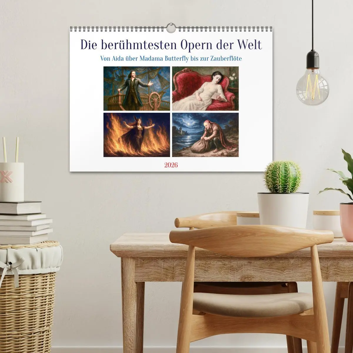 Bild: 9783516641905 | Die berühmtesten Opern der Welt (Wandkalender 2026 DIN A3 quer),...