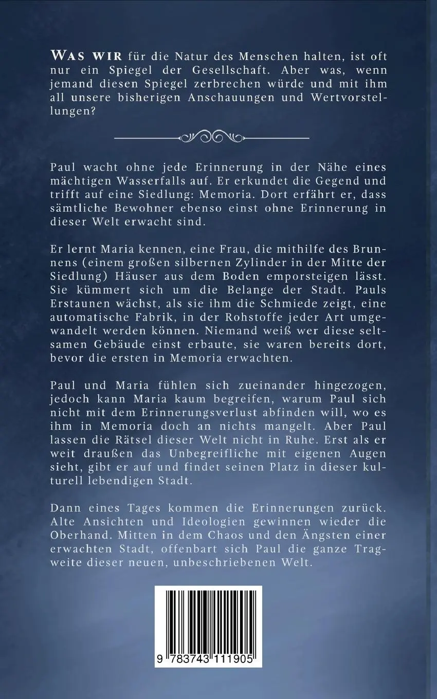 Rückseite: 9783743111905 | Die unbeschriebene Welt | Robert Hoffmann | Taschenbuch | Paperback