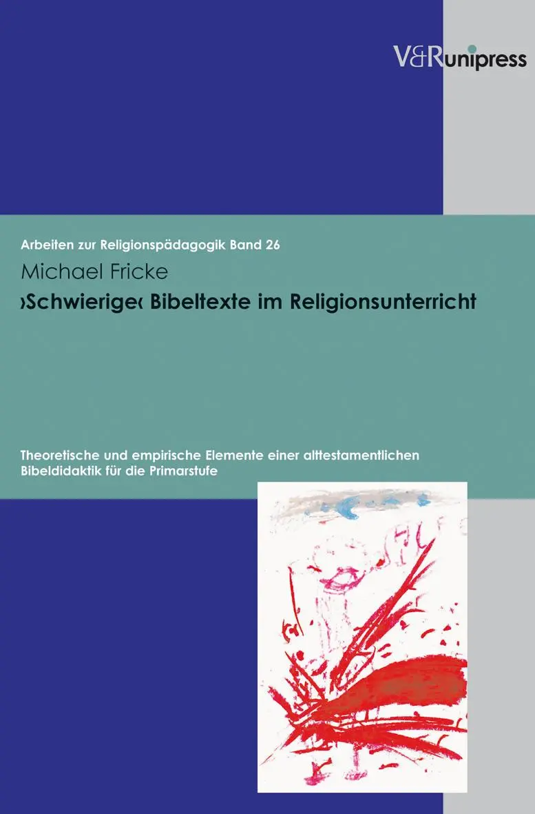 Cover: 9783899711905 | &gt;Schwierige&lt; Bibeltexte im Religionsunterricht | Michael Fricke | Buch