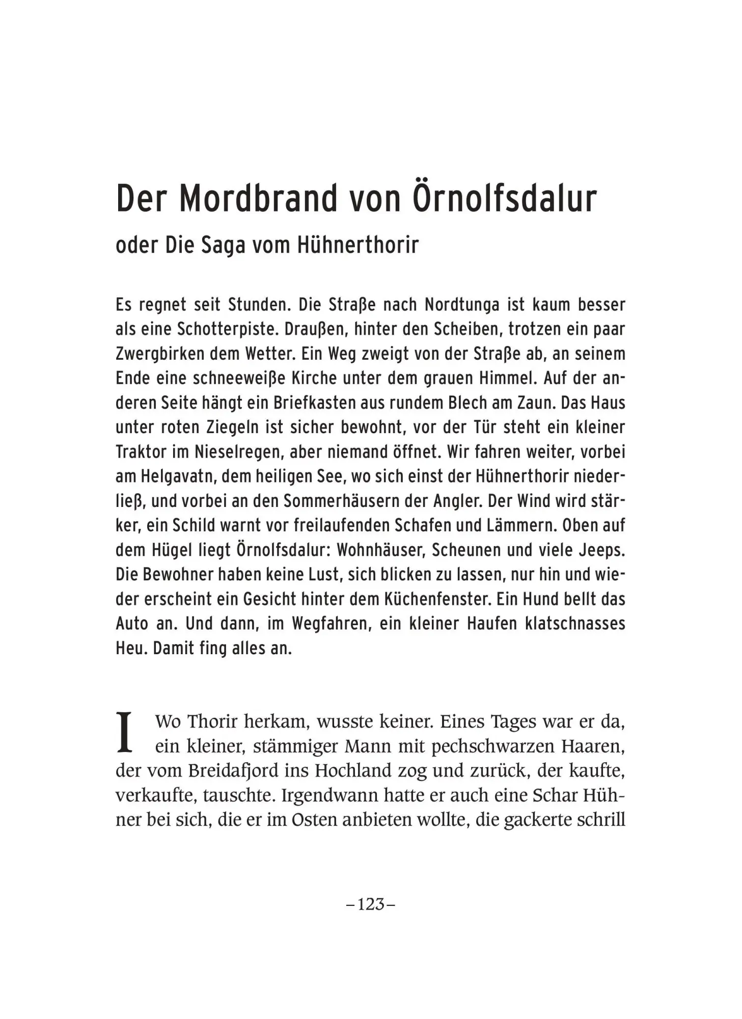 Bild: 9783962691905 | Der Mordbrand von Örnolfsdalur und andere Isländer-Sagas | Spreckelsen