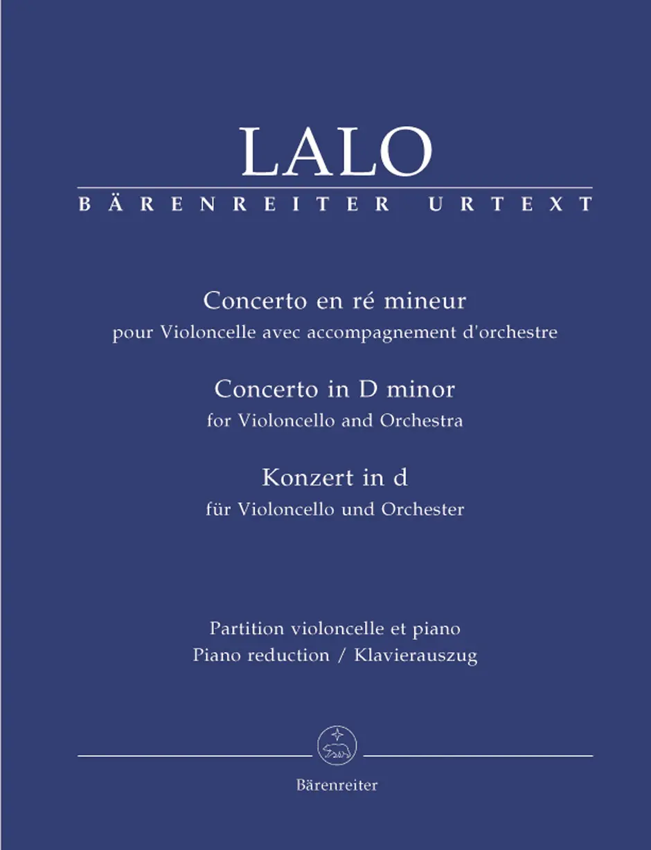 Cover: 9790006531905 | Cello Concerto in D minor | Konzert Violoncello Cello | Edouard Lalo