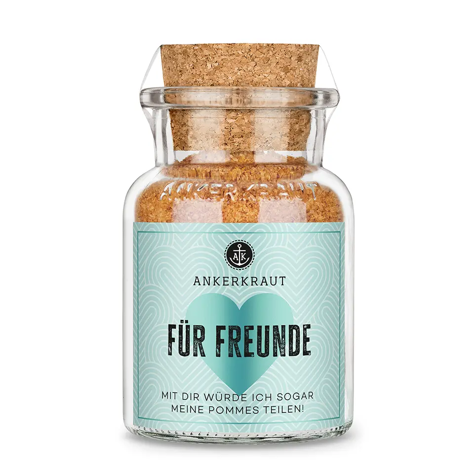 Für Freunde, 150g im Korkenglas