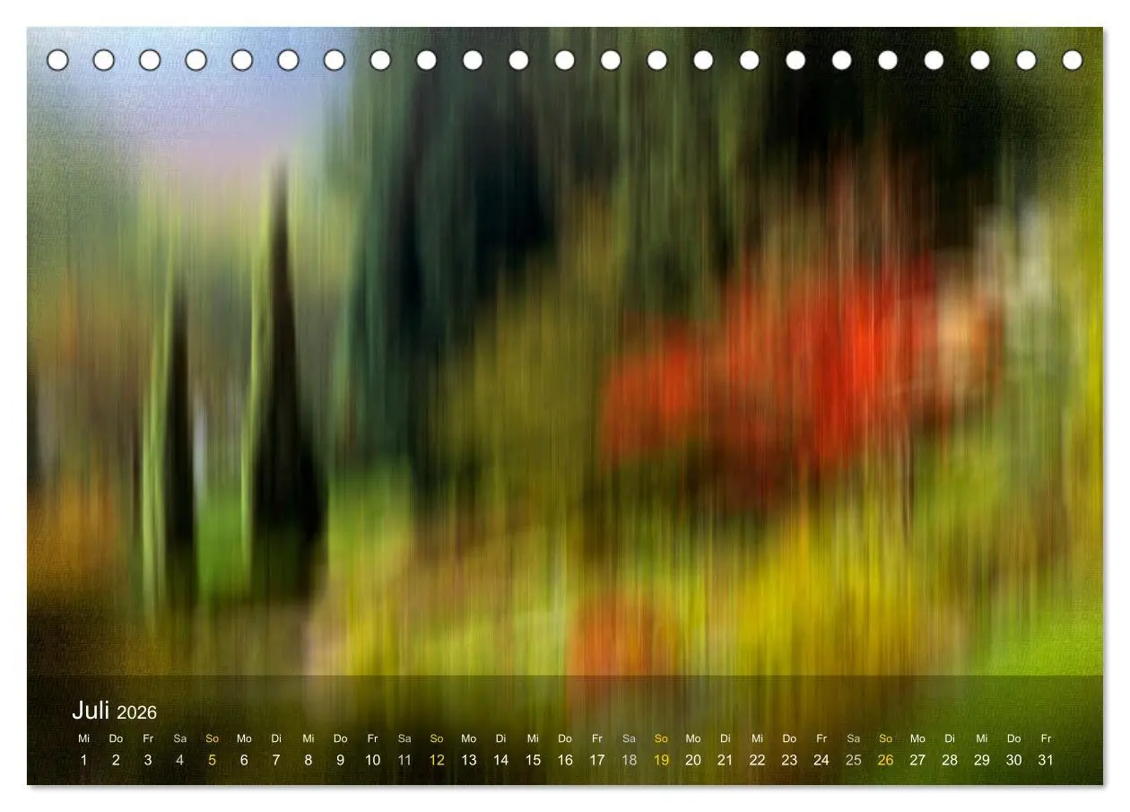 Bild: 9783457512005 | Das Schweigen der Bäume (Tischkalender 2026 DIN A5 quer), CALVENDO...