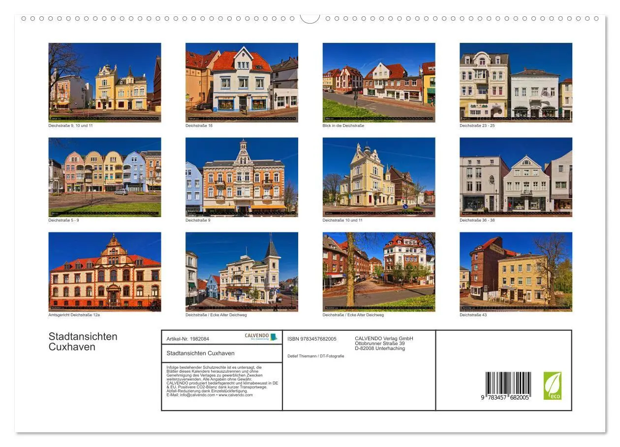 Bild: 9783457682005 | Stadtansichten Cuxhaven (hochwertiger Premium Wandkalender 2026 DIN...