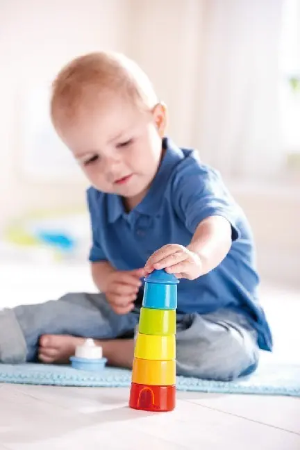 Bild: 4010168202105 | HABA Stapelspiel Leuchtturm | Spiel | Faltschachtel | Deutsch | 2020