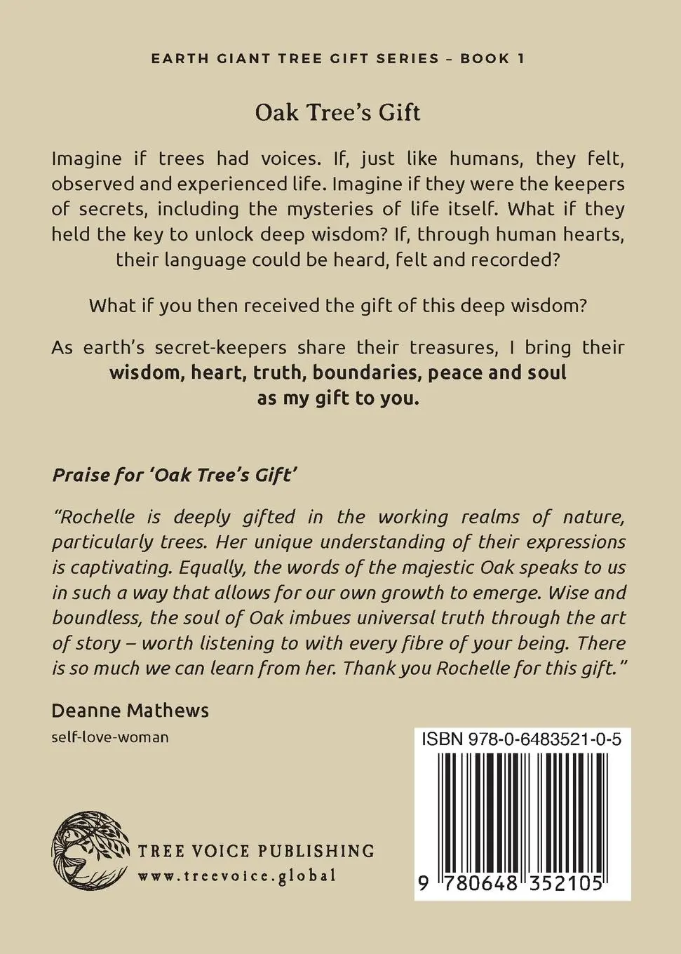 Rückseite: 9780648352105 | Oak Tree's Gift | Rochelle Heveren | Taschenbuch | Englisch | 2018