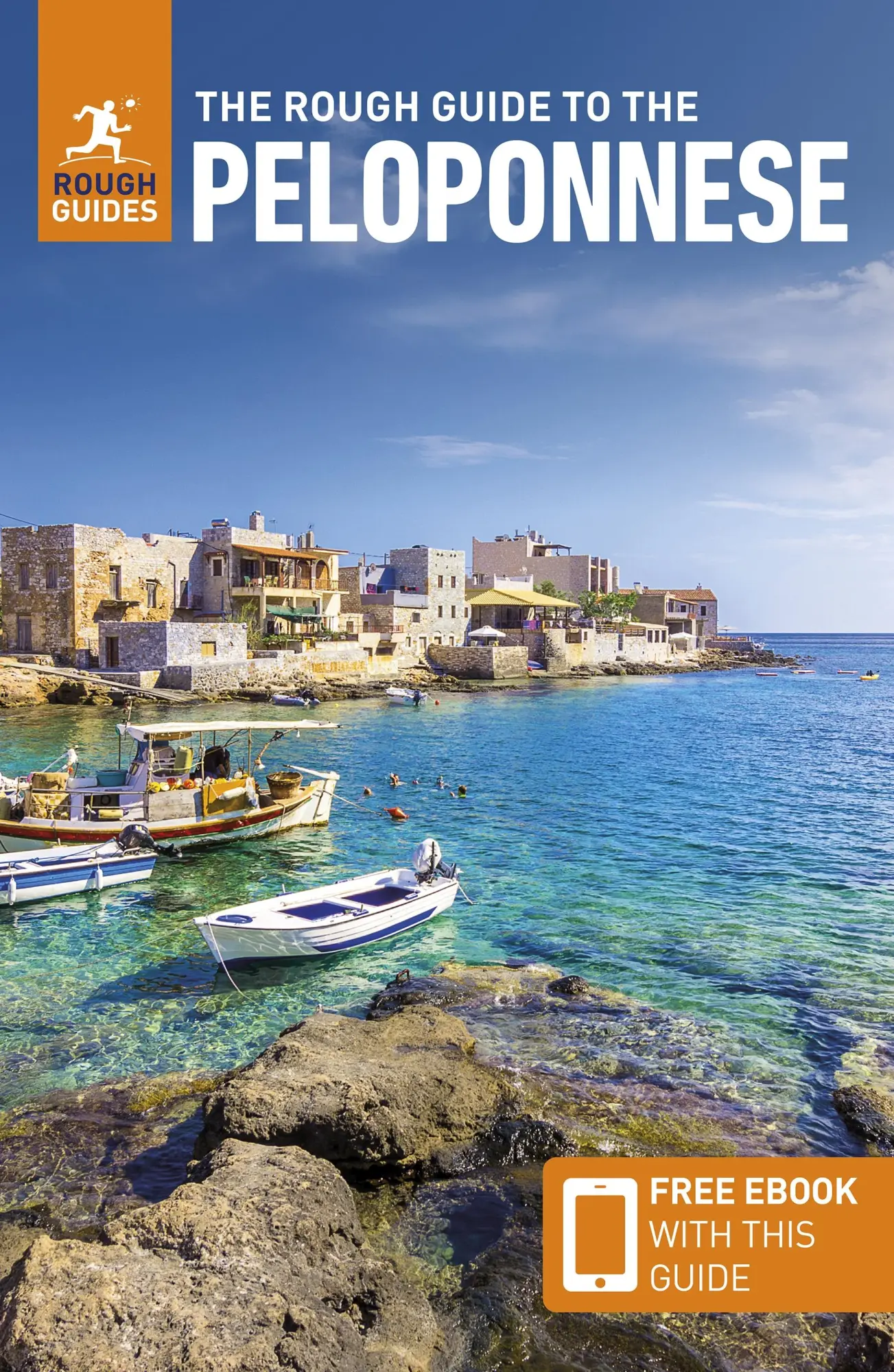 Cover: 9781835292105 | The Rough Guide to the Peloponnese: Travel Guide with eBook | Hall