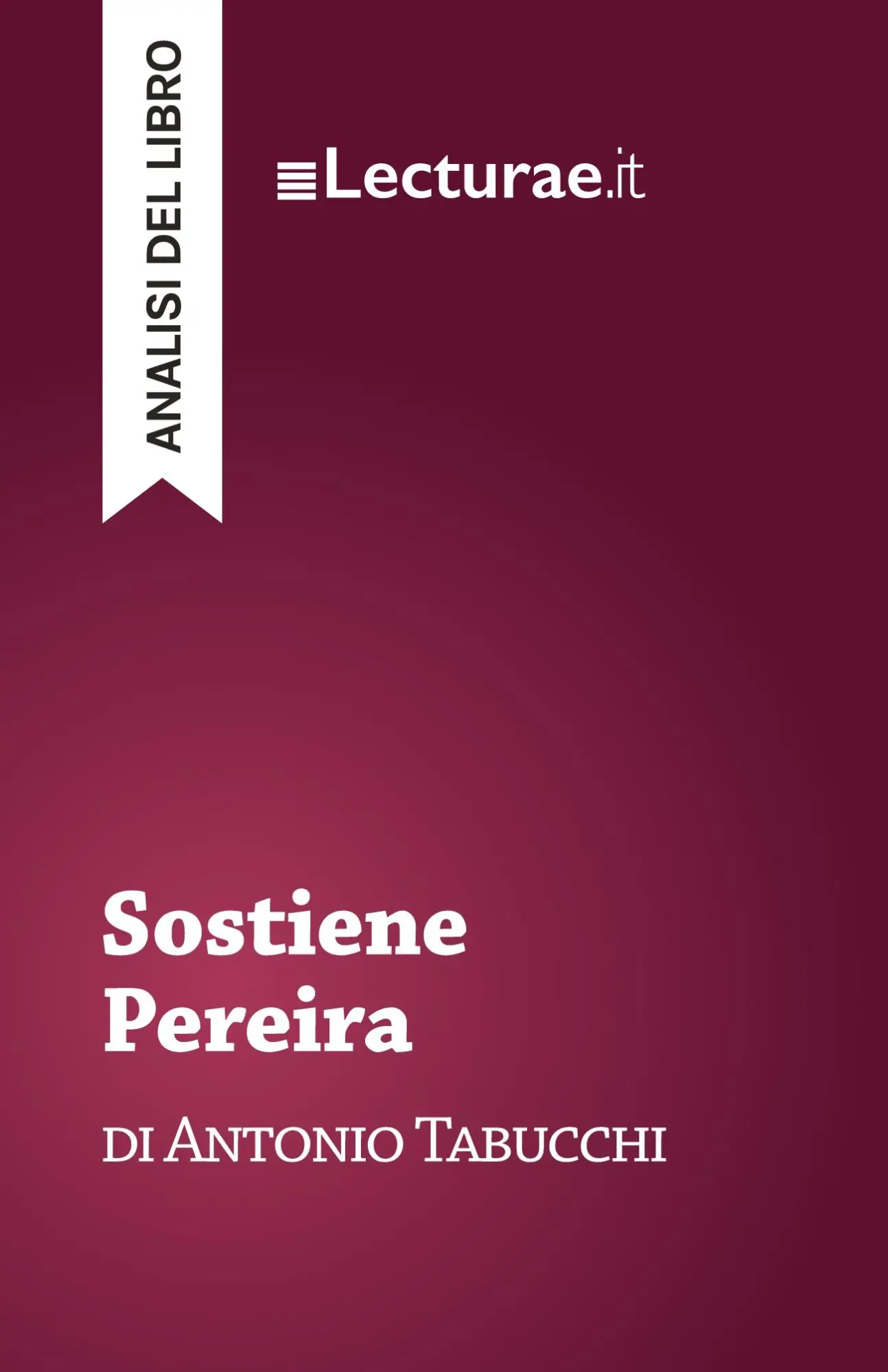 Cover: 9782390802105 | Sostiene Pereira - Antonio Tabucchi (analisi del libro) | Rossi | Buch