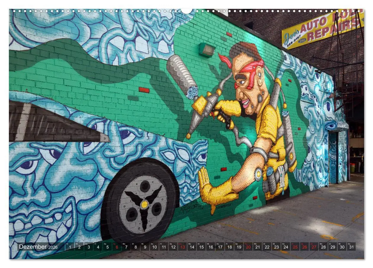 Bild: 9783457672105 | Straßenkunst in New York - Graffiti und Murals (hochwertiger...