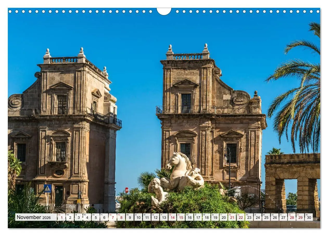Bild: 9783457742105 | Sizilien - Palermo (Wandkalender 2026 DIN A3 quer), CALVENDO...