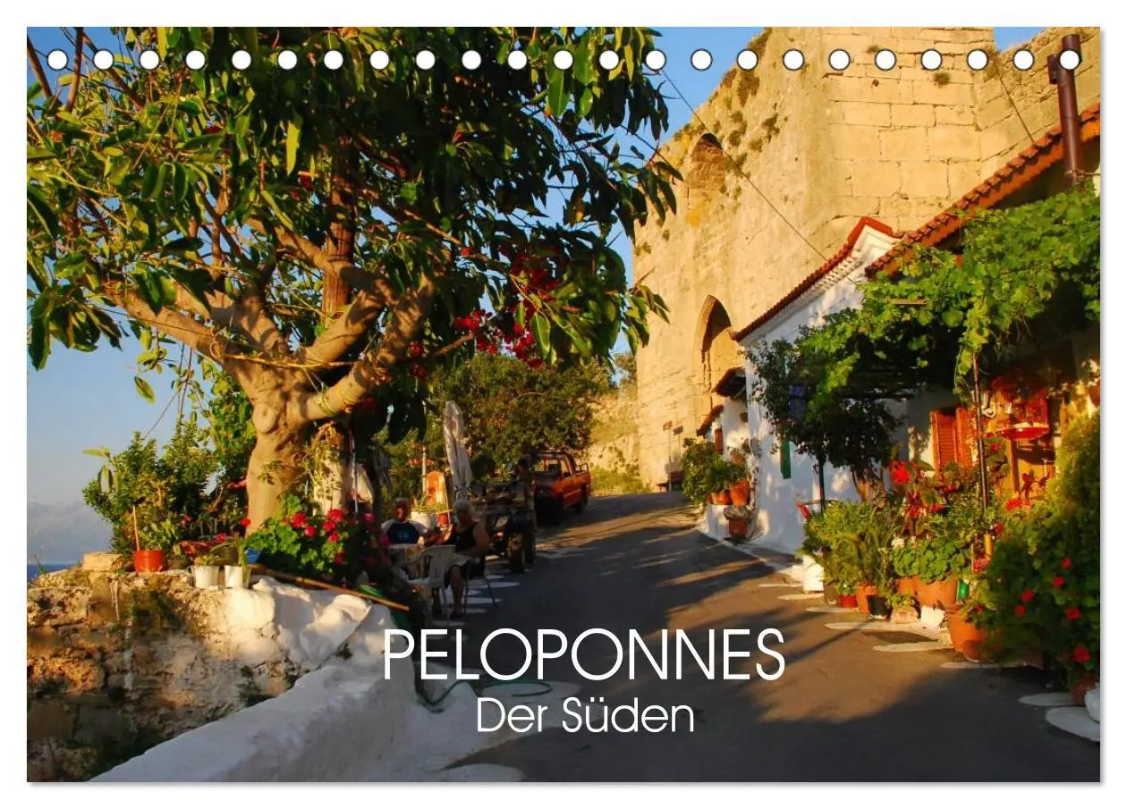 Cover: 9783457982105 | Peloponnes - Der Süden (Tischkalender 2026 DIN A5 quer), CALVENDO...