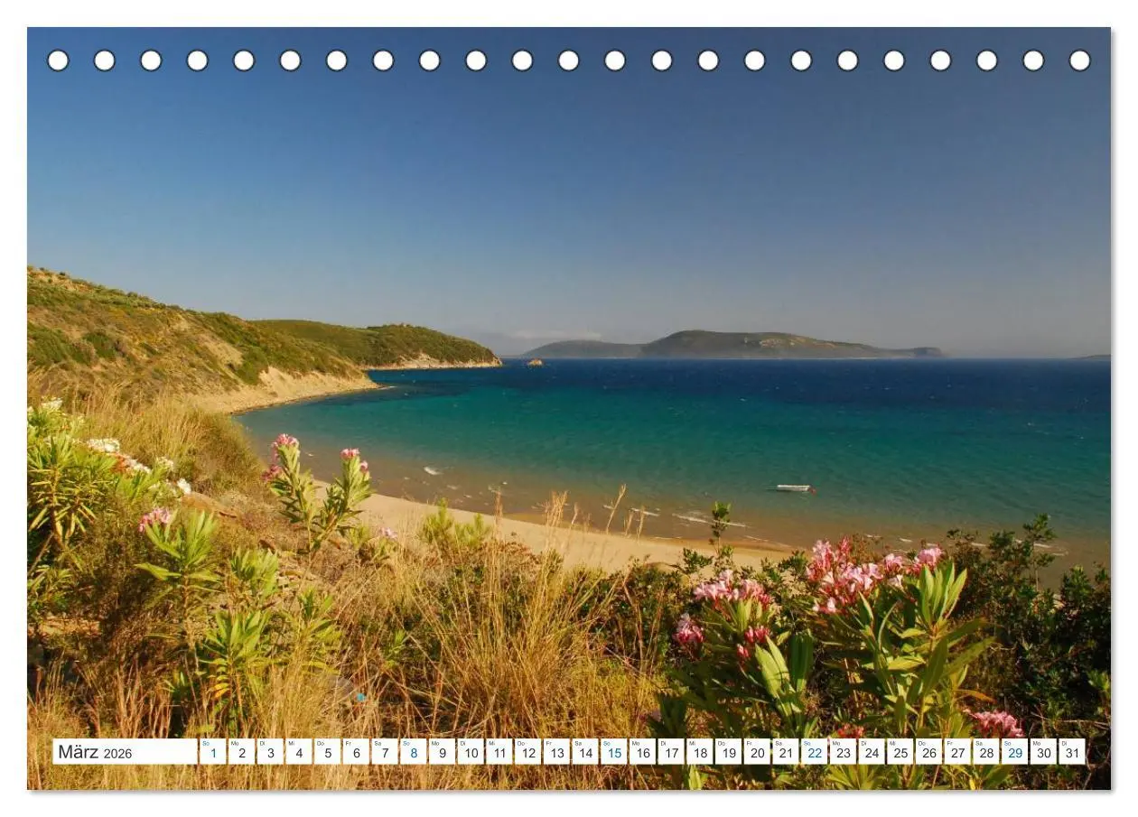 Bild: 9783457982105 | Peloponnes - Der Süden (Tischkalender 2026 DIN A5 quer), CALVENDO...