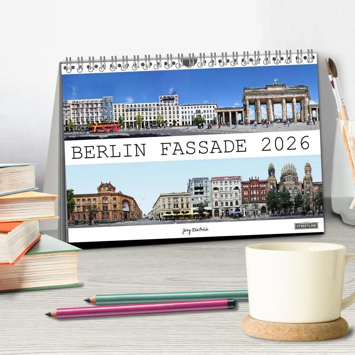 Bild: 9783516212105 | Berlin Fassade (Tischkalender 2026 DIN A5 quer), CALVENDO...