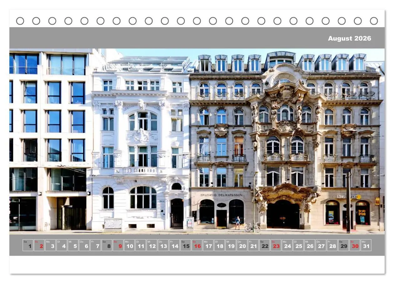 Bild: 9783516212105 | Berlin Fassade (Tischkalender 2026 DIN A5 quer), CALVENDO...