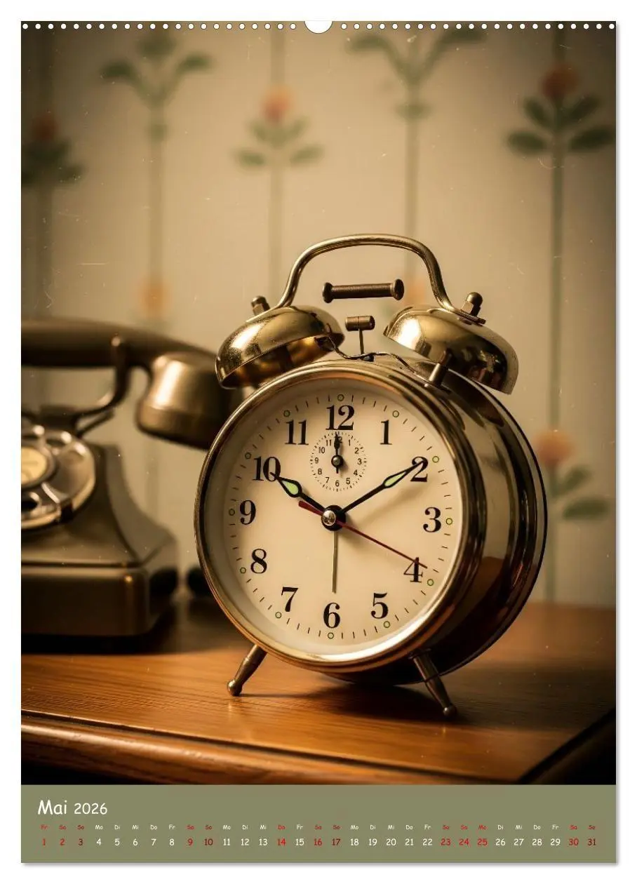 Bild: 9783516692105 | Vintage Moments - Klassiker für jeden Monat (Wandkalender 2026 DIN...