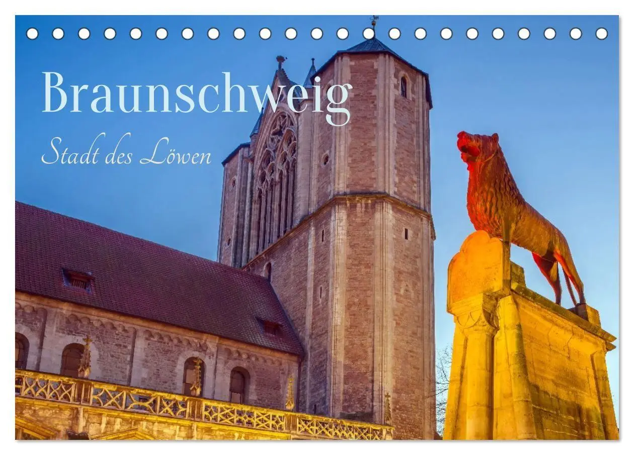 Cover: 9783594362105 | Braunschweig - Stadt des Löwen (Tischkalender 2027 DIN A5 quer),...