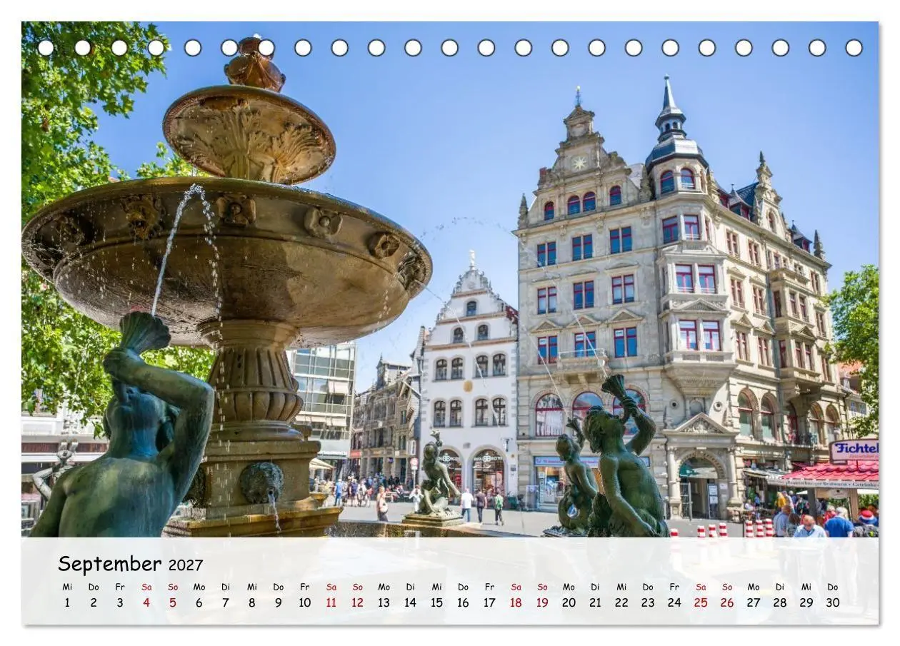 Bild: 9783594362105 | Braunschweig - Stadt des Löwen (Tischkalender 2027 DIN A5 quer),...