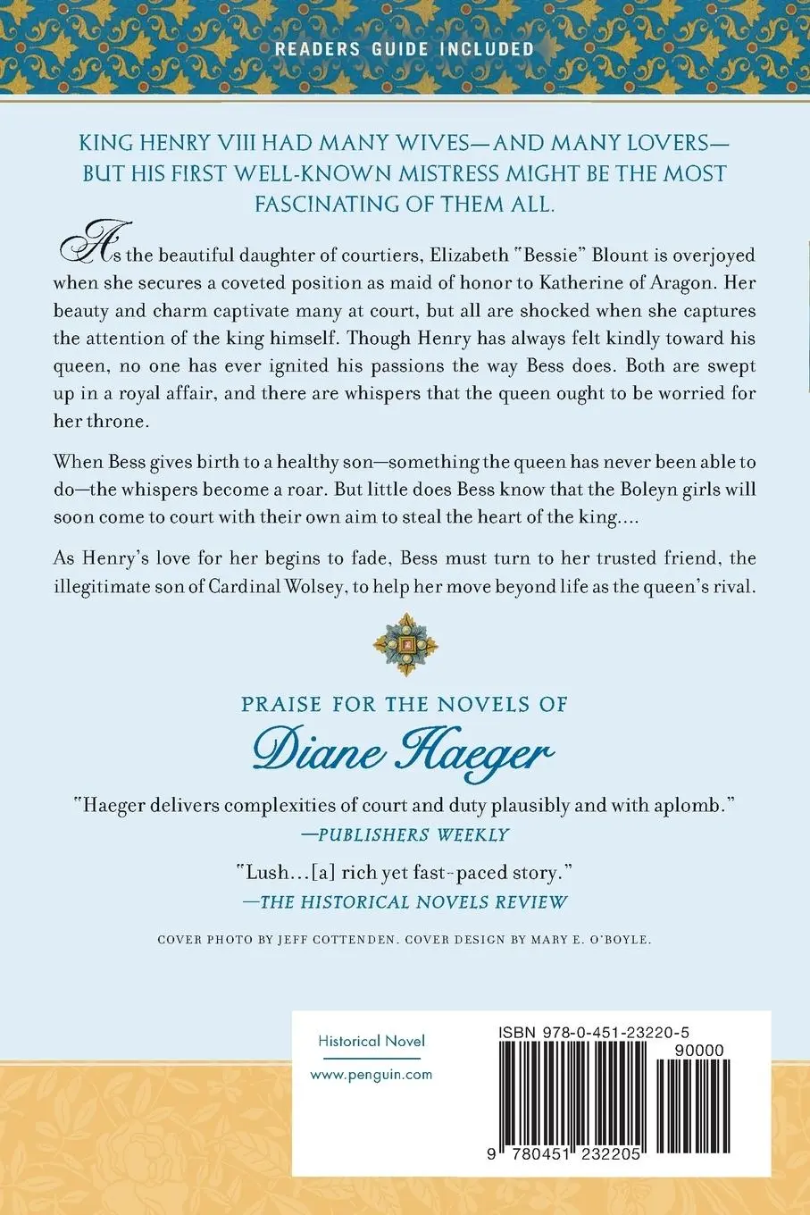 Rückseite: 9780451232205 | The Queen's Rival | In the Court of Henry VIII | Diane Haeger | Buch