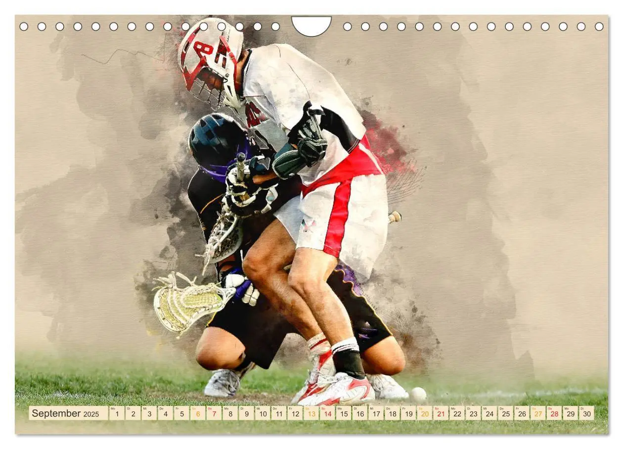 Bild: 9783435402205 | Ich liebe Lacrosse (Wandkalender 2025 DIN A4 quer), CALVENDO...