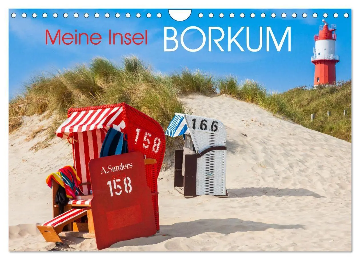 Cover: 9783569392205 | Meine Insel Borkum (Wandkalender 2027 DIN A4 quer), CALVENDO...
