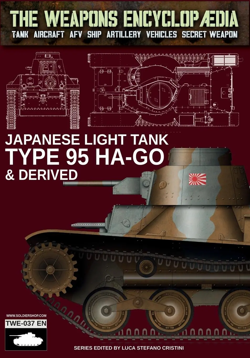 Cover: 9791255892205 | Japanese light tank -Type 95 Ha-Go &amp; derived | Luca Stefano Cristini