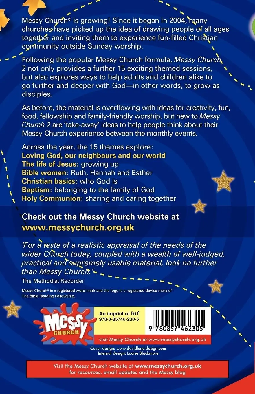 Rückseite: 9780857462305 | Messy Church 2 | Lucy Moore | Taschenbuch | Paperback | Englisch