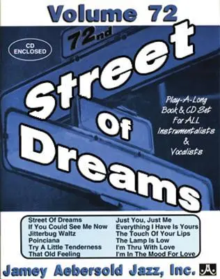 Cover: 9781562242305 | Street Of Dreams | Jazz Play-Along Vol.72 | Jamey Aebersold | Buch