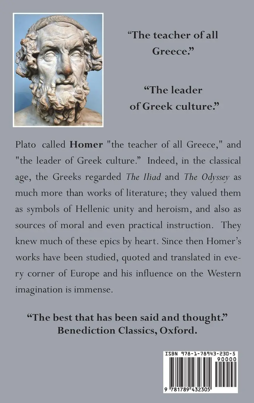 Rückseite: 9781789432305 | The Iliad and The Odyssey | Homer | Buch | Gebunden | Englisch | 2020