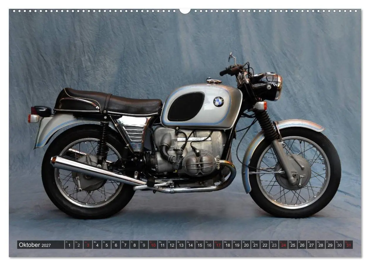 Bild: 9783594102305 | Deutsche Motorrad Oldtimer (Wandkalender 2027 DIN A2 quer),...