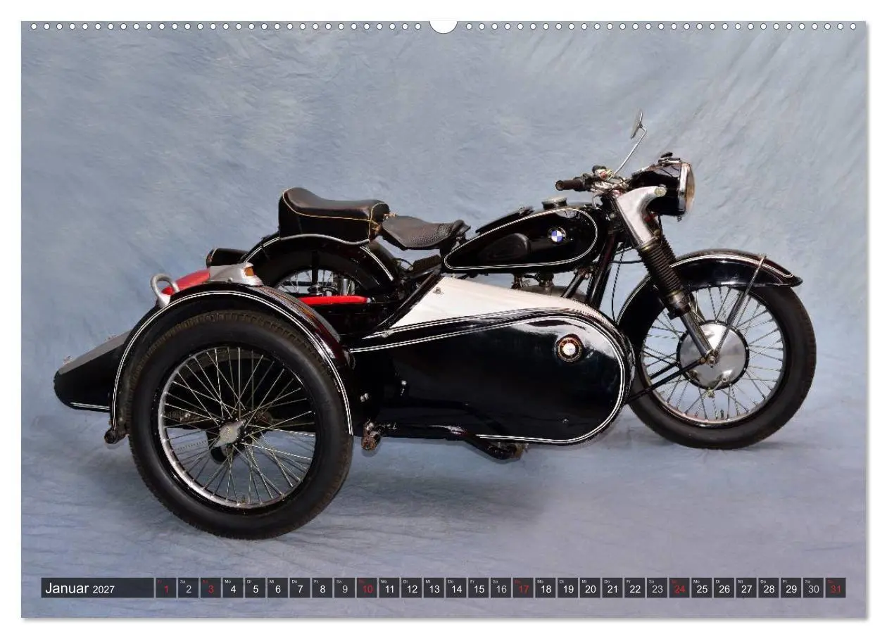 Bild: 9783594102305 | Deutsche Motorrad Oldtimer (Wandkalender 2027 DIN A2 quer),...