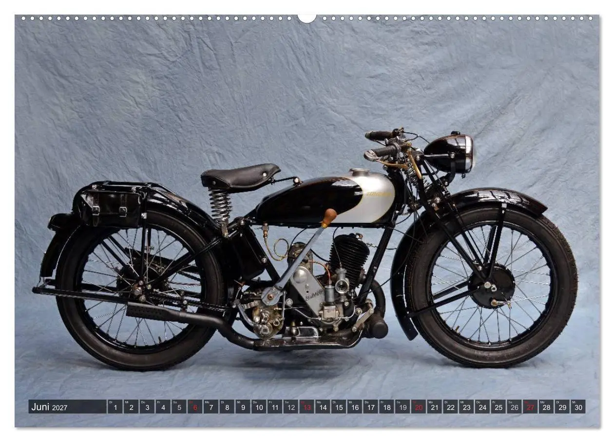 Bild: 9783594102305 | Deutsche Motorrad Oldtimer (Wandkalender 2027 DIN A2 quer),...