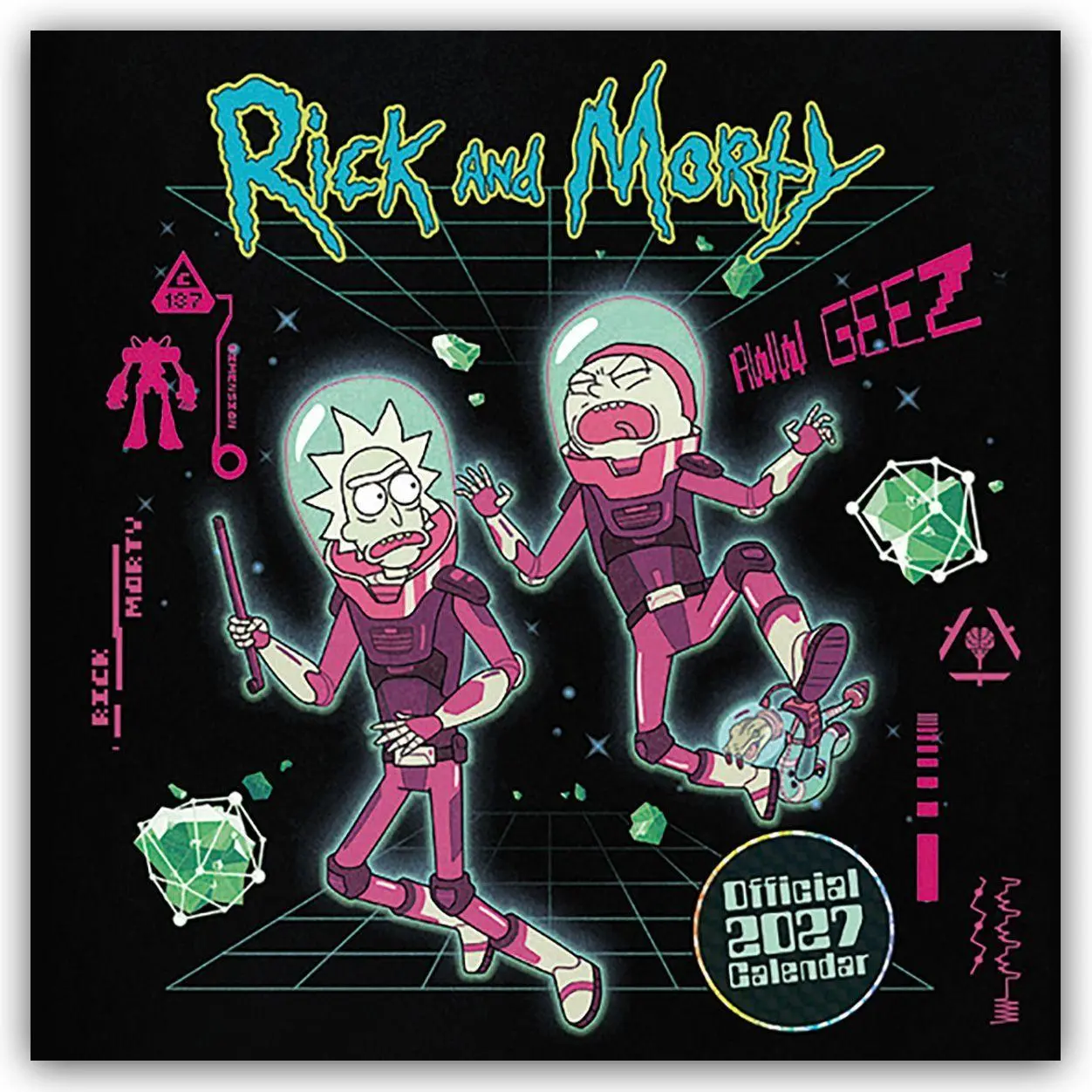 Cover: 9783803532305 | Rick and Morty - Offizieller Kalender 2027 - Wandkalender | Kalender
