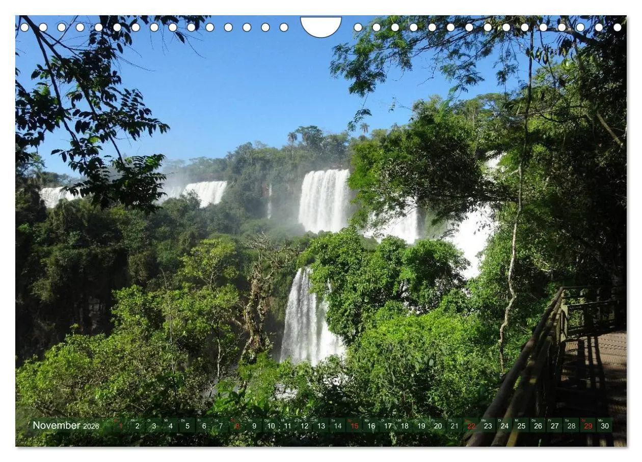 Bild: 9783516112405 | Mein Südamerika, mein Iguazu (Wandkalender 2026 DIN A4 quer),...