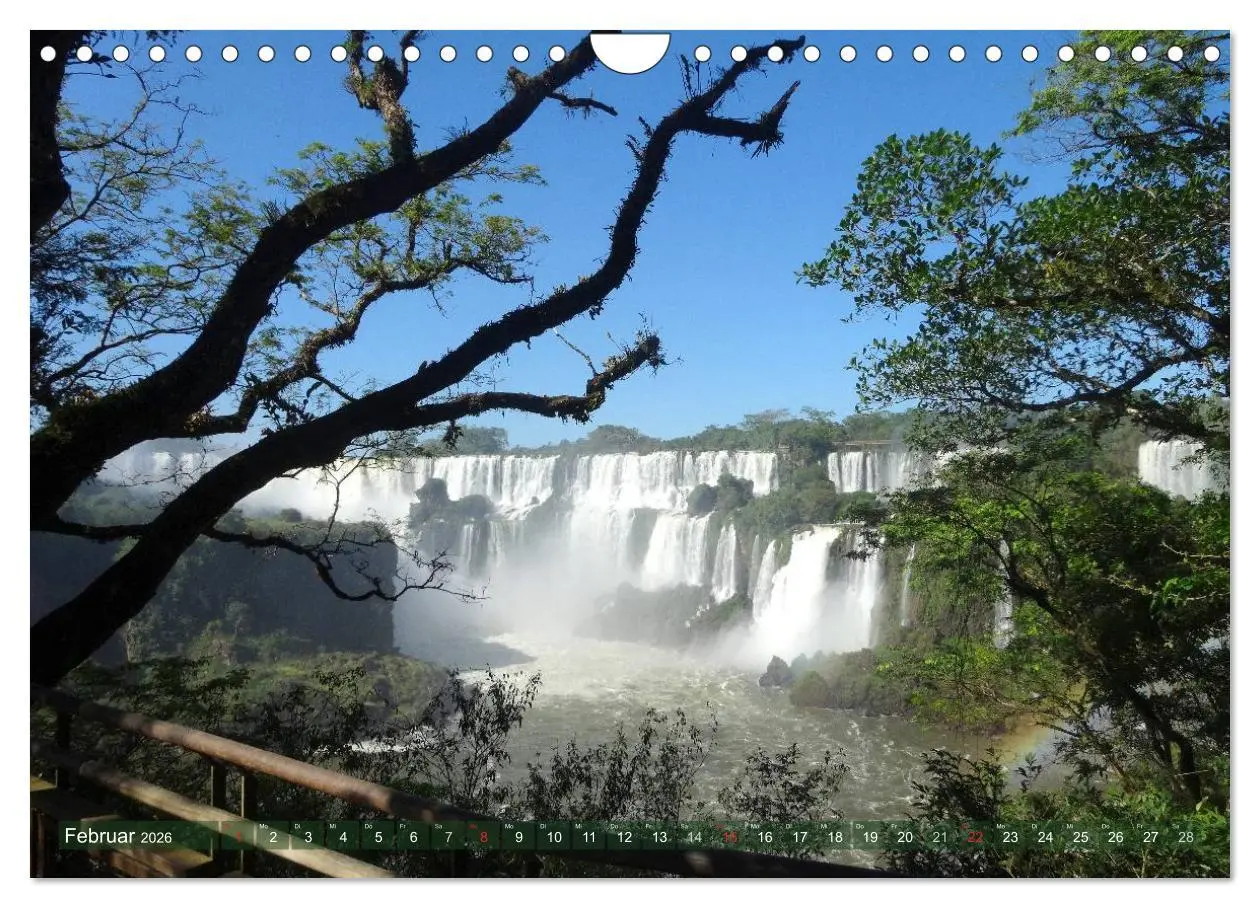 Bild: 9783516112405 | Mein Südamerika, mein Iguazu (Wandkalender 2026 DIN A4 quer),...
