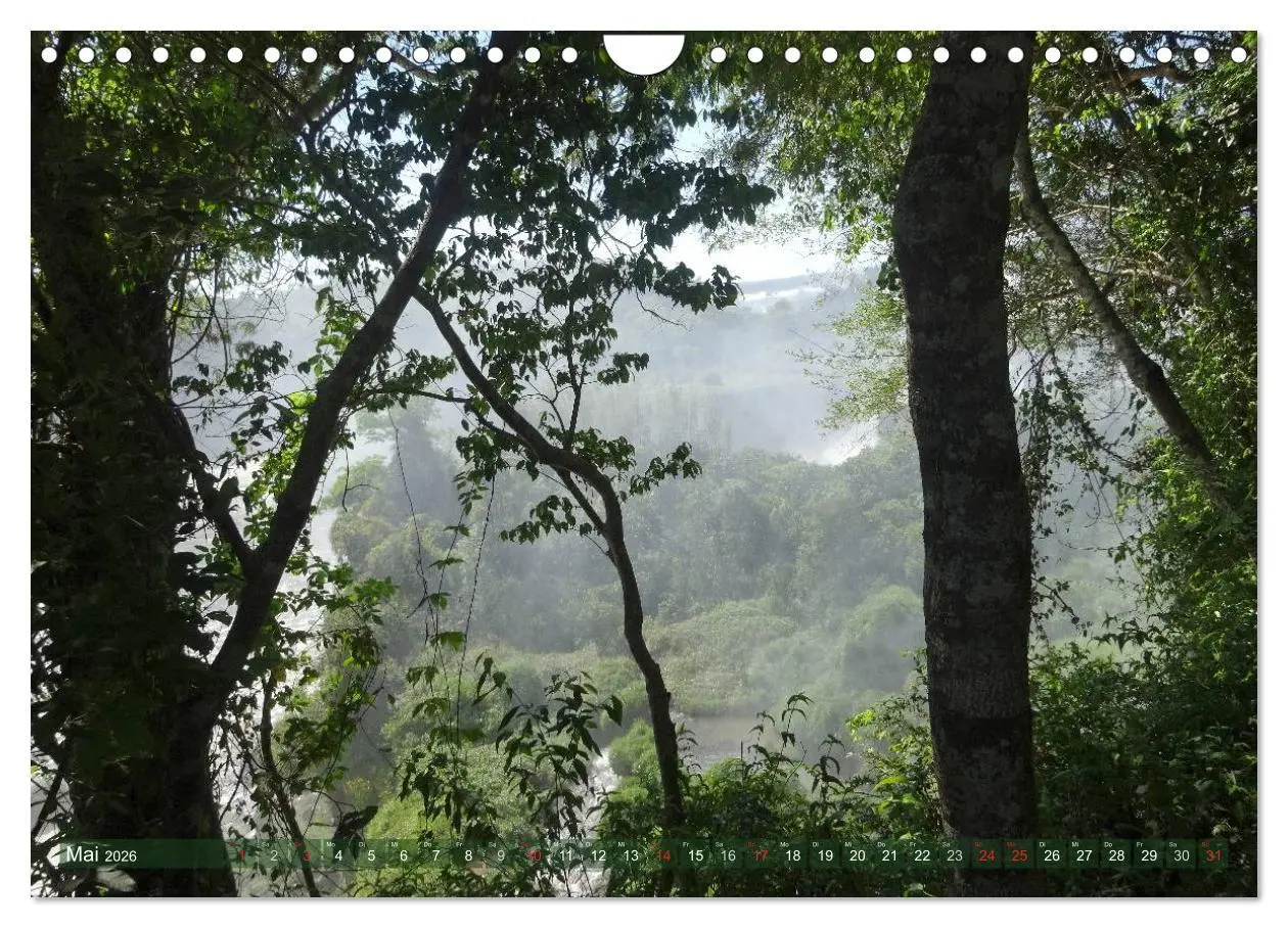Bild: 9783516112405 | Mein Südamerika, mein Iguazu (Wandkalender 2026 DIN A4 quer),...