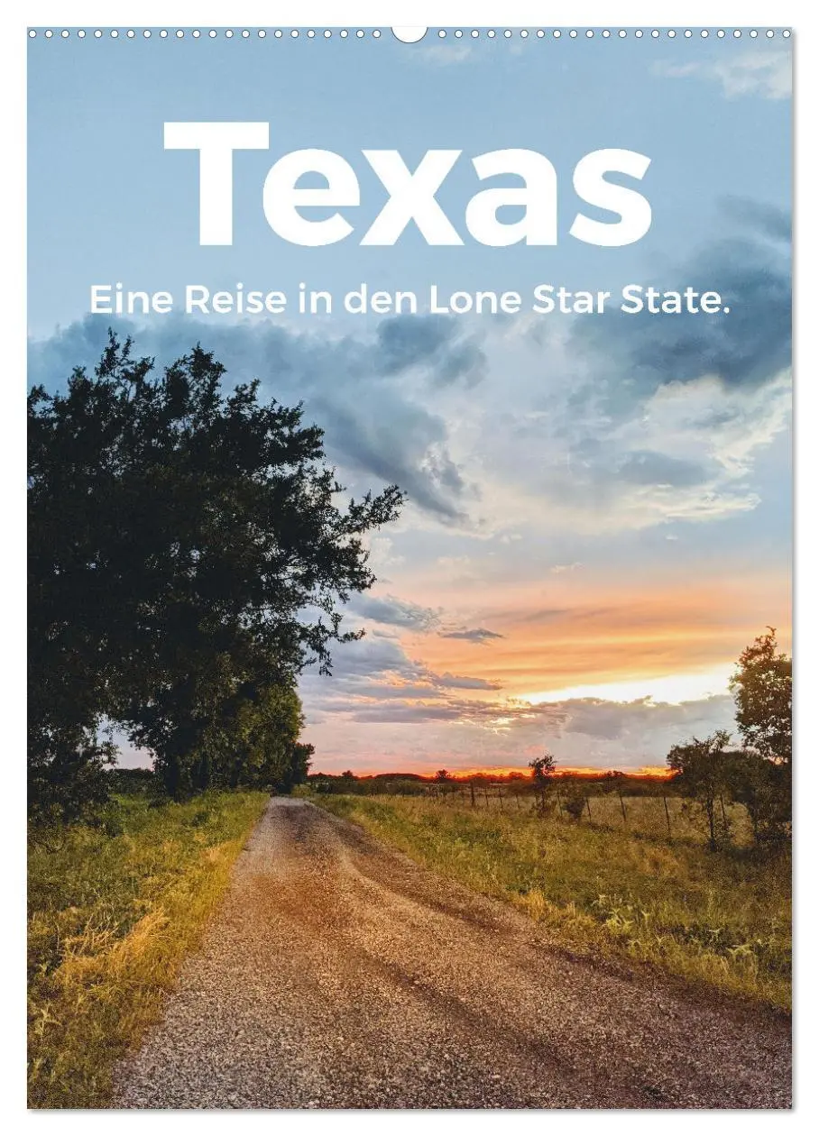 Cover: 9783516352405 | Texas - Eine Reise in den Lone Star State. (Wandkalender 2026 DIN...