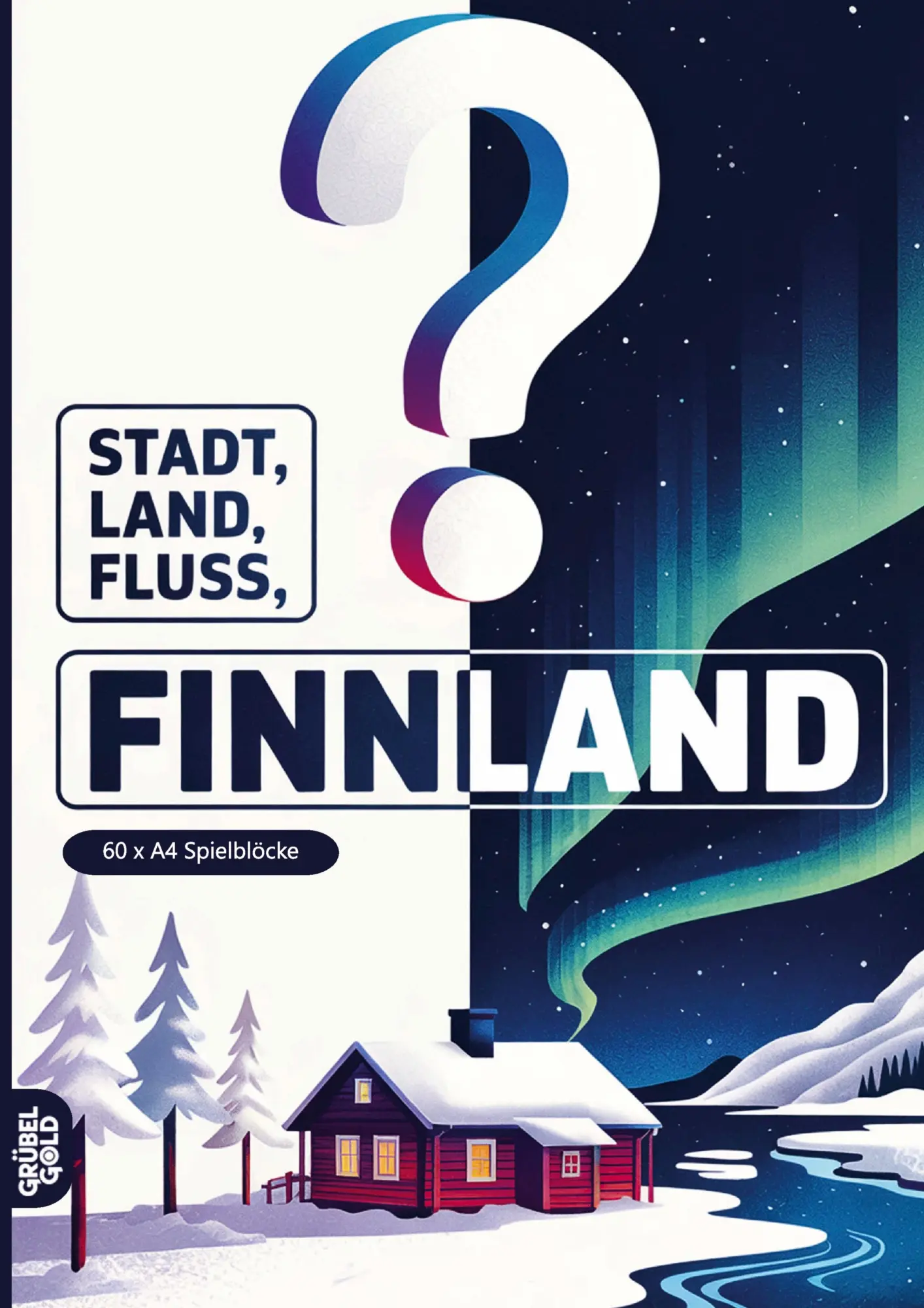 Cover: 9783693192405 | Stadt, Land, Fluss, Finnland | Grübelgold Rätselhefte | Taschenbuch