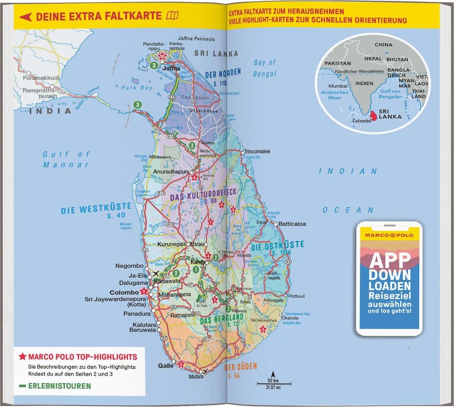 Bild: 9783829742405 | MARCO POLO Reiseführer Sri Lanka | Martin H. Petrich | Taschenbuch