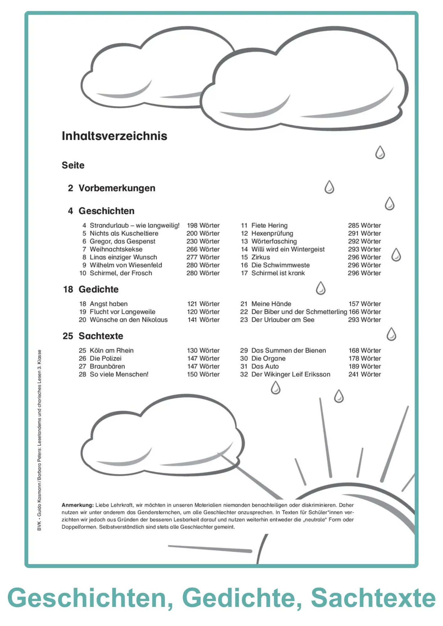 Bild: 9783965202405 | Lesetandems und chorisches Lesen - 3. Klasse | Guido Kasmann (u. a.)
