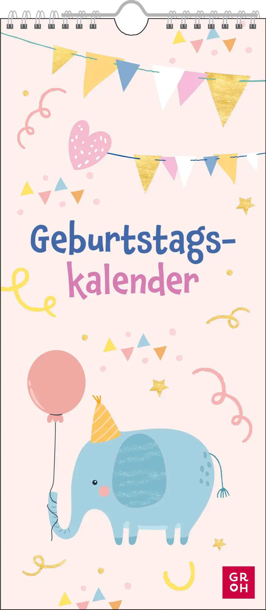 Cover: 4036442012505 | Immerwährender Geburtstagskalender Tiere | Groh Verlag | Kalender